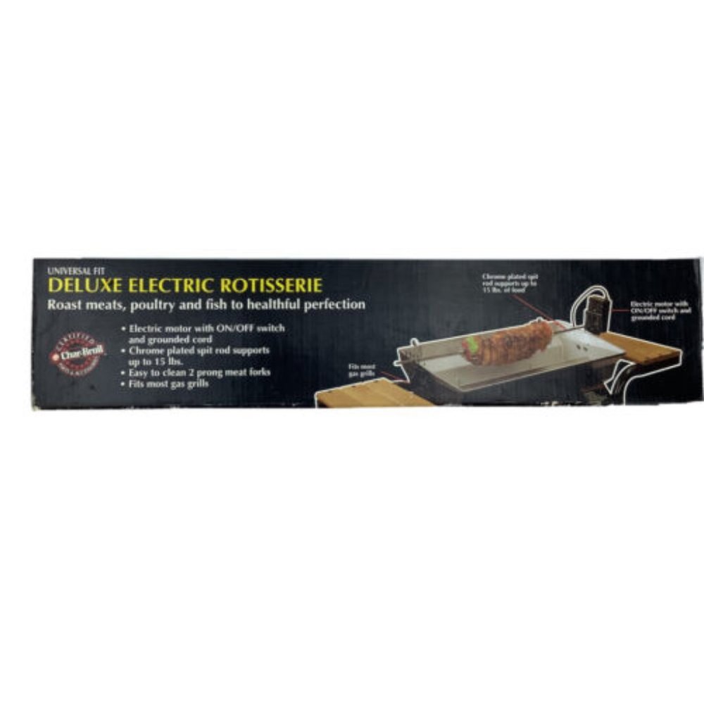 Universal Deluxe Char-Broil Electric Rotisserie Motor Grill Attachment 4184727